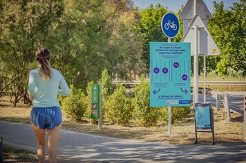  21.	 Instalar paneles informativos en los caminos del delta del Llobregat 